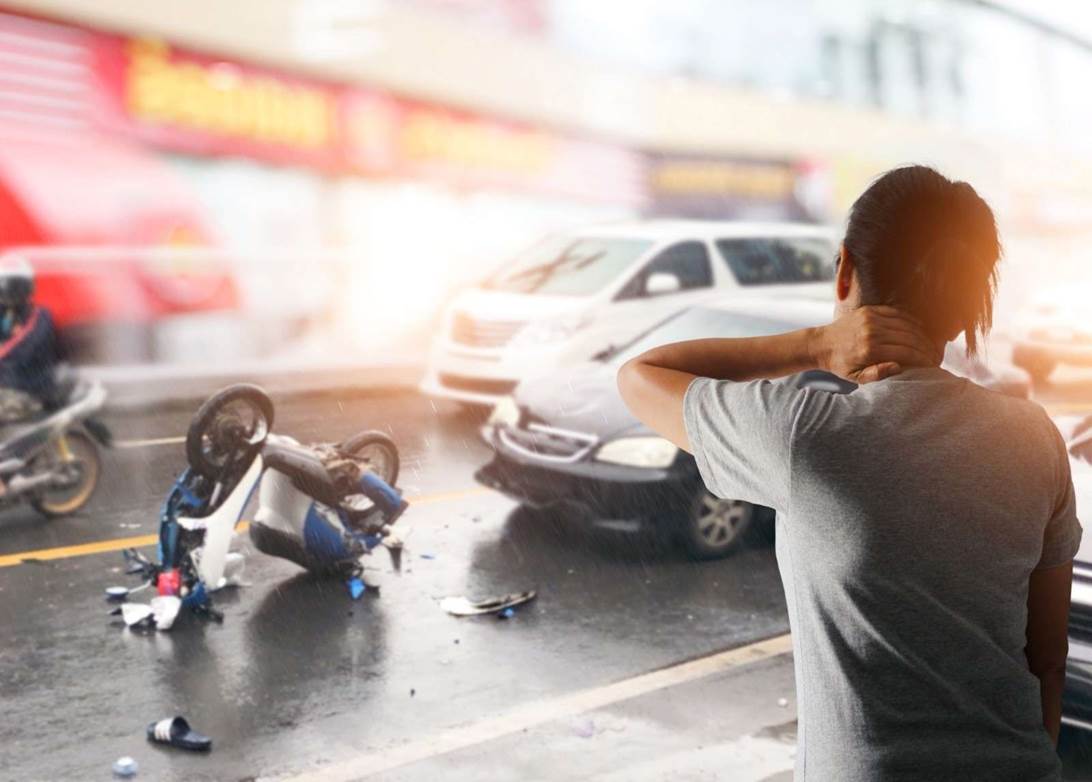 A person looking at a motorcycle crash

AI-generated content may be incorrect.